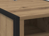 Bedside Table Artisian Oak 39.5 x 30 x 50 cm Engineered Wood 886664