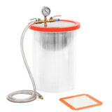 143868 Vacuum Chamber Stainless Steel 22,7 L
