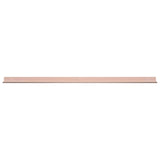 Floating Shelf Wall-mounted 4 pcs Pink 100 x 9 x 2.5 cm Steel 8003987