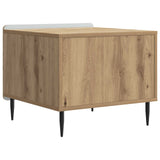 Coffee Table Artisan Oak 49 x 50 x 42 cm Engineered Wood 894514