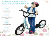 Kick Scooters for Kids with Adjustable Height, Anti-Slip Deck, Dual Brakes, Rubber Tyres, for Boys T3398P348463