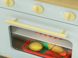 Pretend Play Kitchen, Kids Kitchen Playset with Light & Sound Stove, Turning Knobs, Cooking T3398P422389