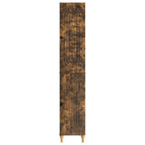 Cabinet Set 2 pcs Smoked Oak Engineered Wood 3416453