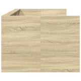 Daybed Sonoma Oak Engineered Wood Single 3280841