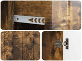 Sideboard Smoked Oak 89 x 34.5 x 62 cm Engineered Wood 894430