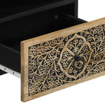 Bedside Cabinets 2 pcs 40x33x46 cm Solid Wood Mango 358219