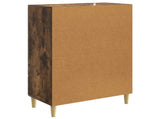 Sideboard Smoked Oak 66 x 34.5 x 95 cm Engineered Wood 895130