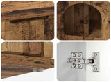 Cat House Old Wood 85 x 55 x 50.5 cm Engineered Wood 8000723