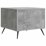 Coffee Table Concrete Grey 49 x 50 x 40 cm Engineered Wood 895658