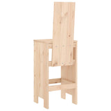 Bar Stools 2 pcs 40x42x120 cm Solid Wood Pine 825352