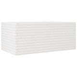 Garden Planter White 110x60x46 cm Solid Wood Pine 3282460