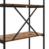 Bookshelf Old Wood 60 x 30 x 183 cm Engineered wood 879855