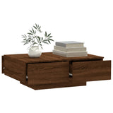 Coffee Table Brown Oak 90x60x31 cm Engineered Wood 815197