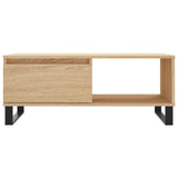 Coffee Table Sonoma Oak 90x50x36.5 cm Engineered Wood 830575
