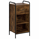 Sideboard Smoked Oak 40 x 33 x 80.5 cm Engineered Wood 8013802