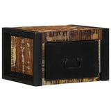 Bedside Cabinet Multicolour 40x35x25 cm Solid Wood Reclaimed 4015946