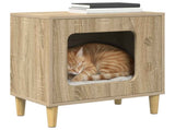 Cat House Sonoma 51 x 30 x 52 cm Engineered Wood 8000655