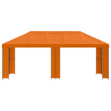 Garden Gazebo 6 x 3 m Orange Polyester and Steel 190 3376015