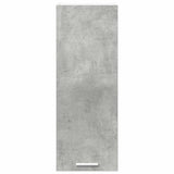 Hanging Cabinet 2 pcs Concrete Grey and White 30 x 31 x 80 cm 884249