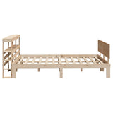 Bed Frame with Headboard without Mattress 150x200 cm King Size 3306088