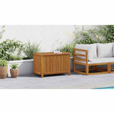 Garden Storage Box 90x50x58 cm Solid Acacia Wood 310282