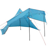 Camping Tent Tipi 5-Person Blue Waterproof 4009408