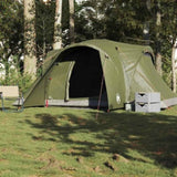 Family Tent Dome 6-Person Olive Green Waterproof 4009464