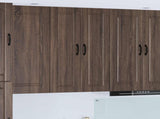 Wall Cabinet PORTO Brown Oak 30 x 31 x 100 cm Engineered Wood 885462