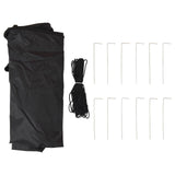 Pop-up Party Tent 575 x 288 x 245 cm Cream Oxford Fabric 42019878