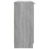 Sideboard Grey Sonoma 90.5x30x70 cm Engineered Wood 817025