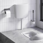 Toilet Cistern with Bottom Water Inlet 3/6 L Grey 148008