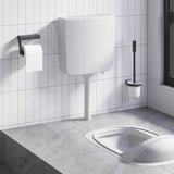 Toilet Cistern with Bottom Water Inlet 3/6 L Grey 148008