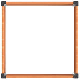 Garden Raised Bed Brown 100 x 100 x 54 cm 42038998