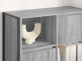 Book Cabinet Grey Sonoma 68 x 30 x 108.5 cm Engineered Wood 886543