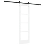 Sliding Door Manual ORKDAL White 61 x 198.5 cm Wood and metal 3332462