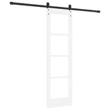 Sliding Door Manual ORKDAL White 61 x 198.5 cm Wood and metal 3332462