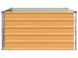 Raised Garden Bed Natural 100 x 80 x 55 cm cold-rolled steel 8006384