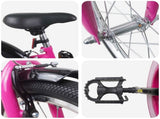 Kids Bike 20 Inches for 6-11 Years Old Pink Black 42009244