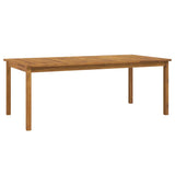 7 Piece Garden Dining Set Solid Wood Acacia 3206279