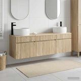 Bathroom Cabinet Set 3 pcs Sonoma Oak 49 x 44.5 x 66 cm 3405769