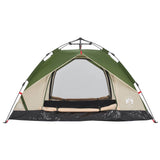 ZNTS Camping Tent Dome 2-Person Green Quick Release 4004189