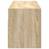 Bathroom Wall Cabinet Sonoma Oak 80x25x30 cm Engineered Wood 860078