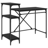 Desk Black Oak 105 x 50 x 90 cm Engineered Wood 881287