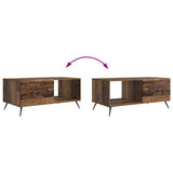 Coffee Table Old Wood 90 x 50 x 40 cm Engineered Wood 895653