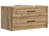 Bedside Cabinet Artisan Oak 62 x 34.5 x 44.5 cm Engineered Wood 895704