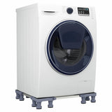 Washing Machine Base Grey 67 x 67 x 12 cm Stainless Steel 42009957