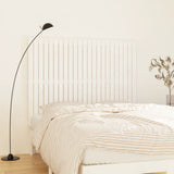 Wall Headboard White 146.5x3x110 cm Solid Wood Pine 824944
