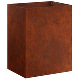 Garden Planter 2 pcs Rusty 40 x 30 x 50 cm Weathering Steel 8005497
