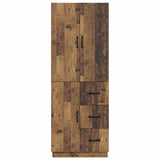 Cabinet Set 2 pcs Old Wood Engineered Wood 3416824