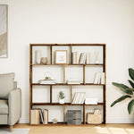 Book Cabinet Old Wood 132x29x141.5 cm Engineered Wood 3310314